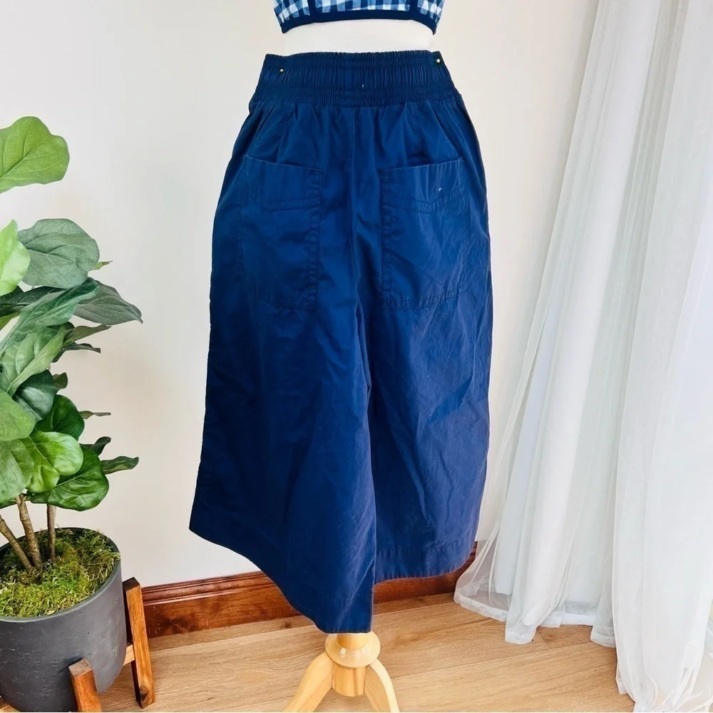 💋Anthropologie Maeve wide legs crop pant size XS